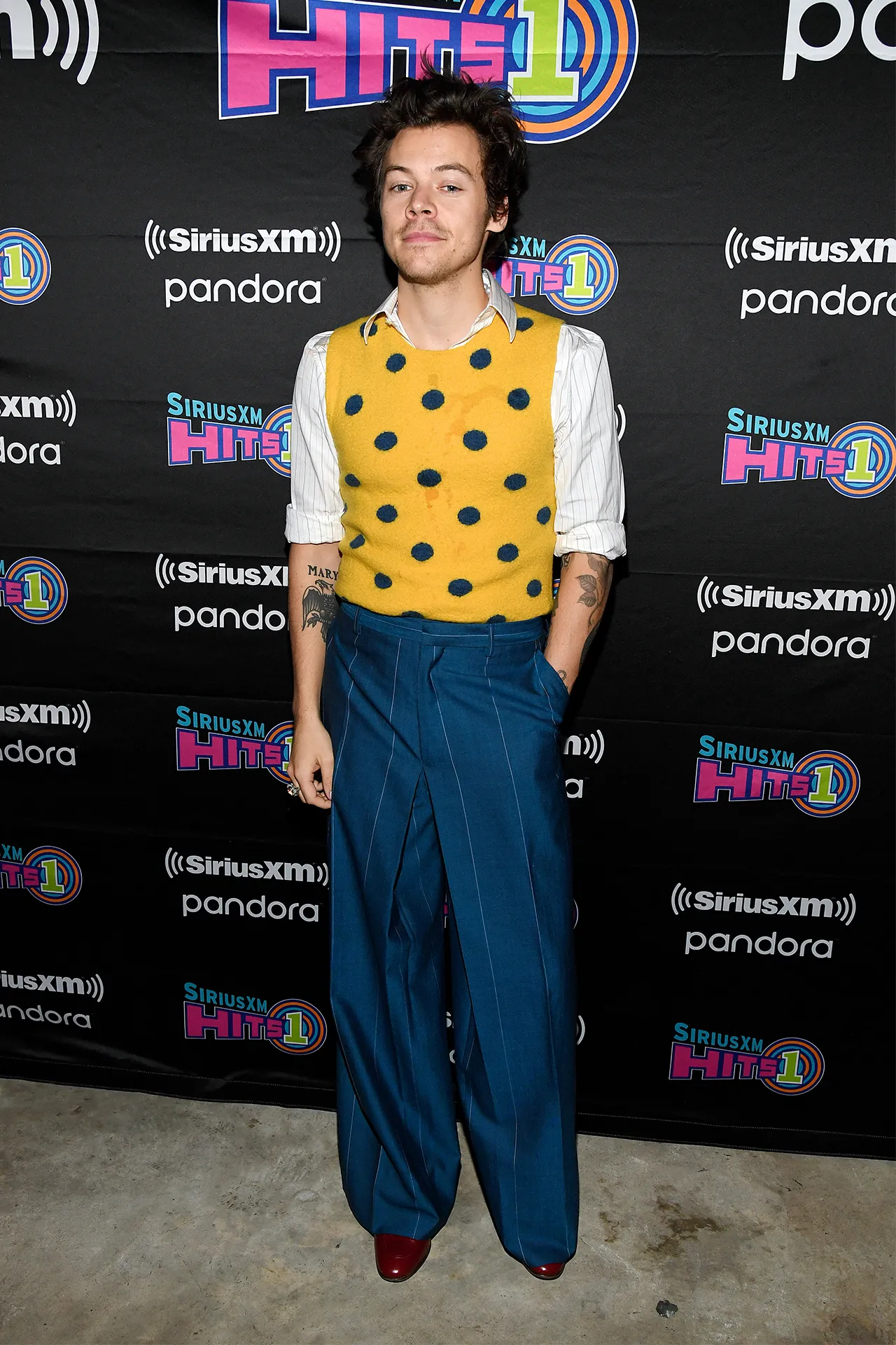 harrry styles polka dots